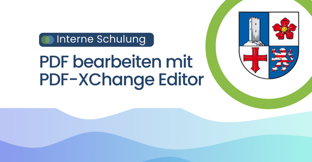 PDF-XChange Editor - PDF-Dateien bearbeiten (Interne Schulung)